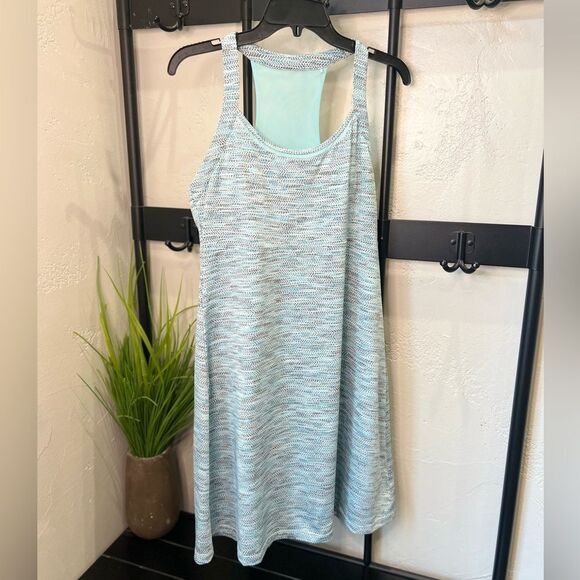 MPG Mondetta Performance Gear Travel Athletic Sundress Size Large Blue - Picture 6 of 16